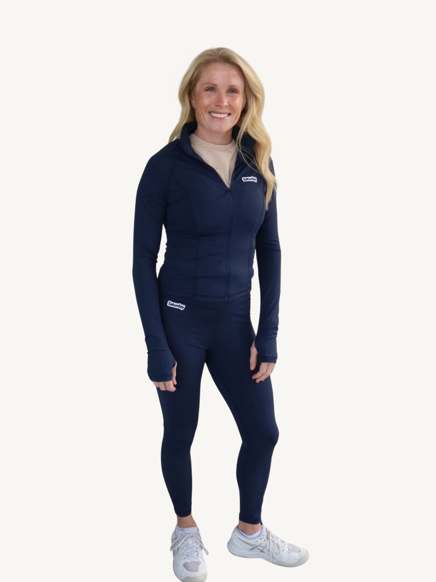 Women Navy Leggings