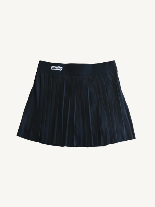 Black Pleated Skirt