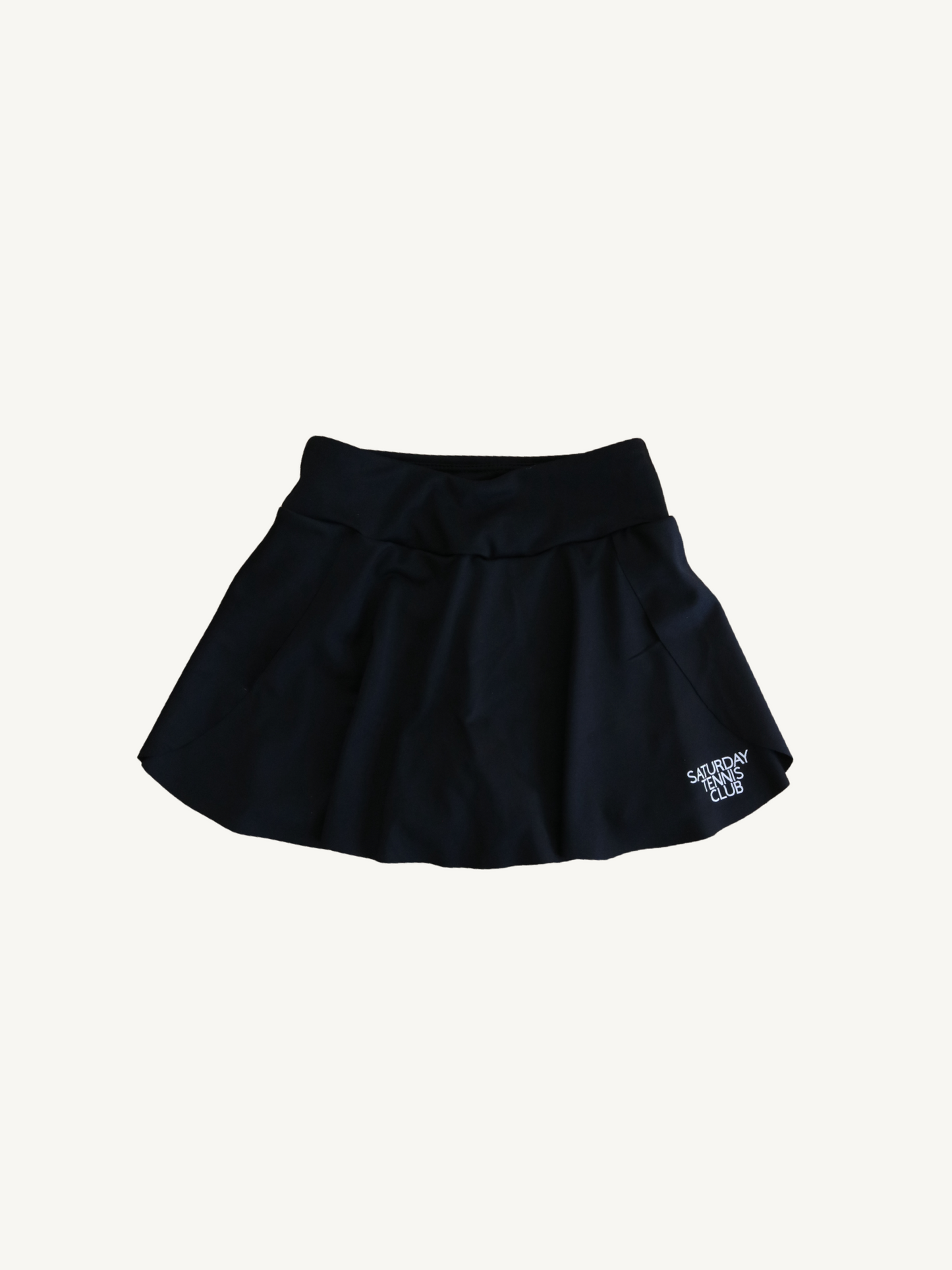 Little Girl Black Tennis Skirt