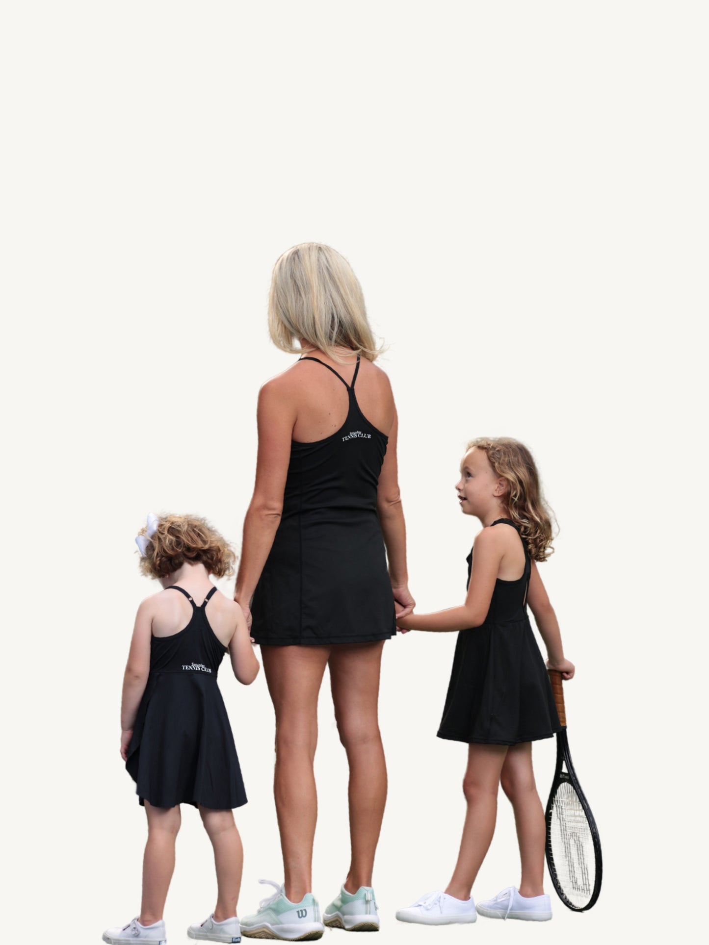 Girls Black Tennis Dress