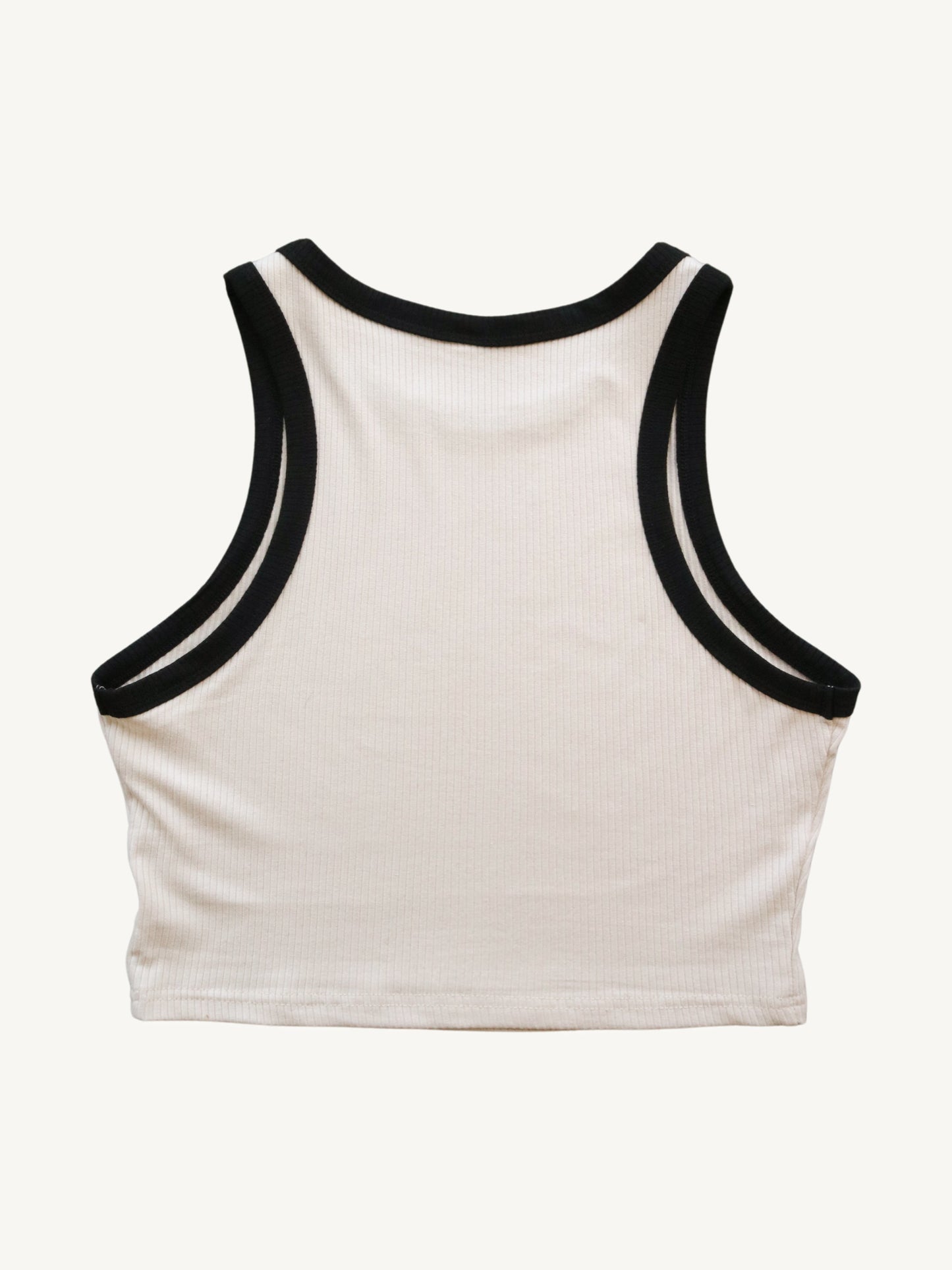 Cream Tank Top