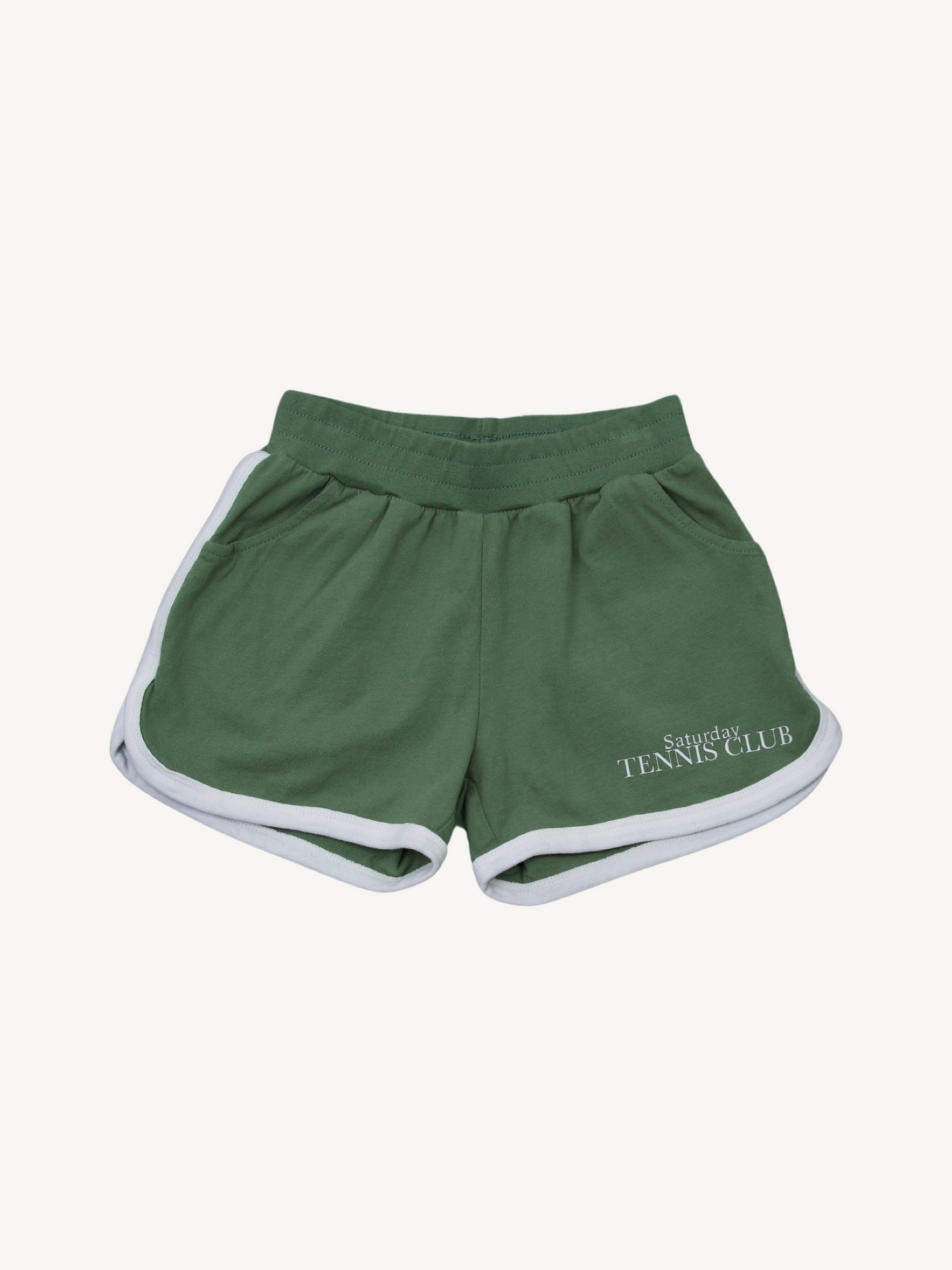 Little Boy Retro Green Shorts