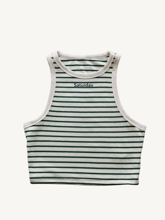 Women Striped Tank