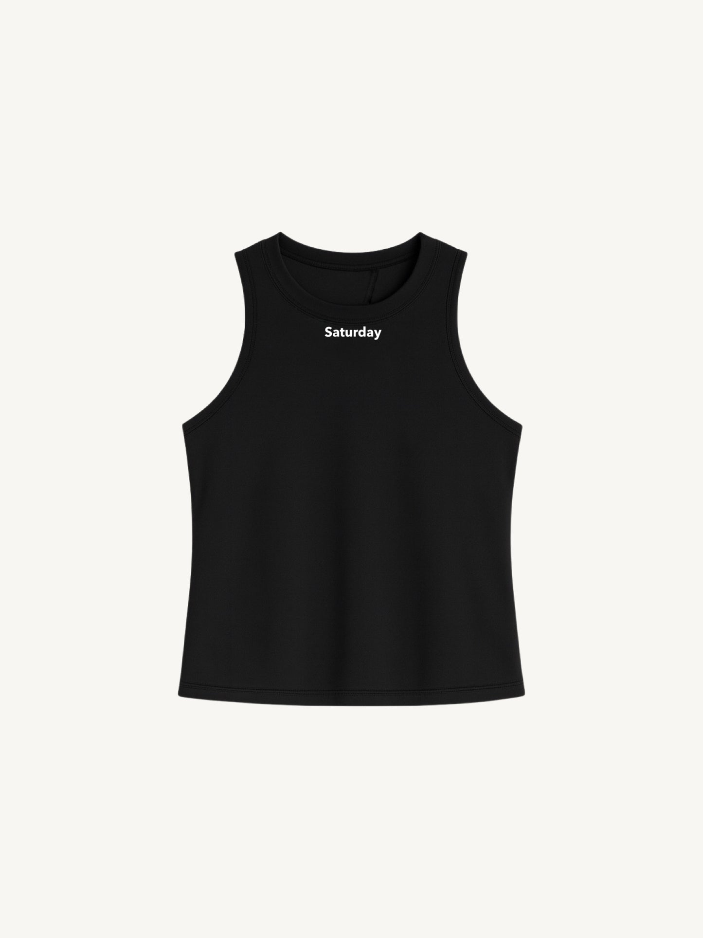 Women Black Cut-Out Tank