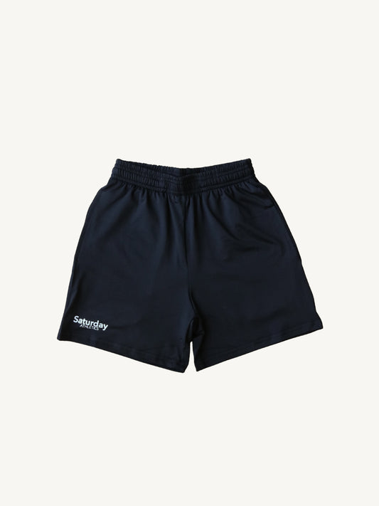 Kids Black Active Shorts