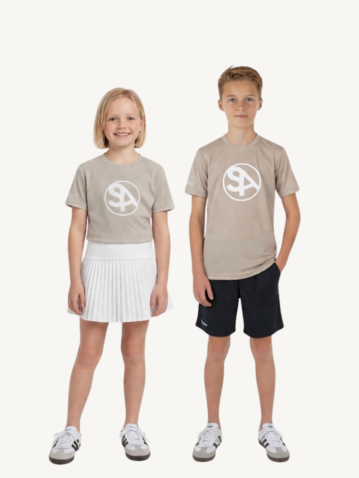 SA Kids Tan Dry-Fit Shirt