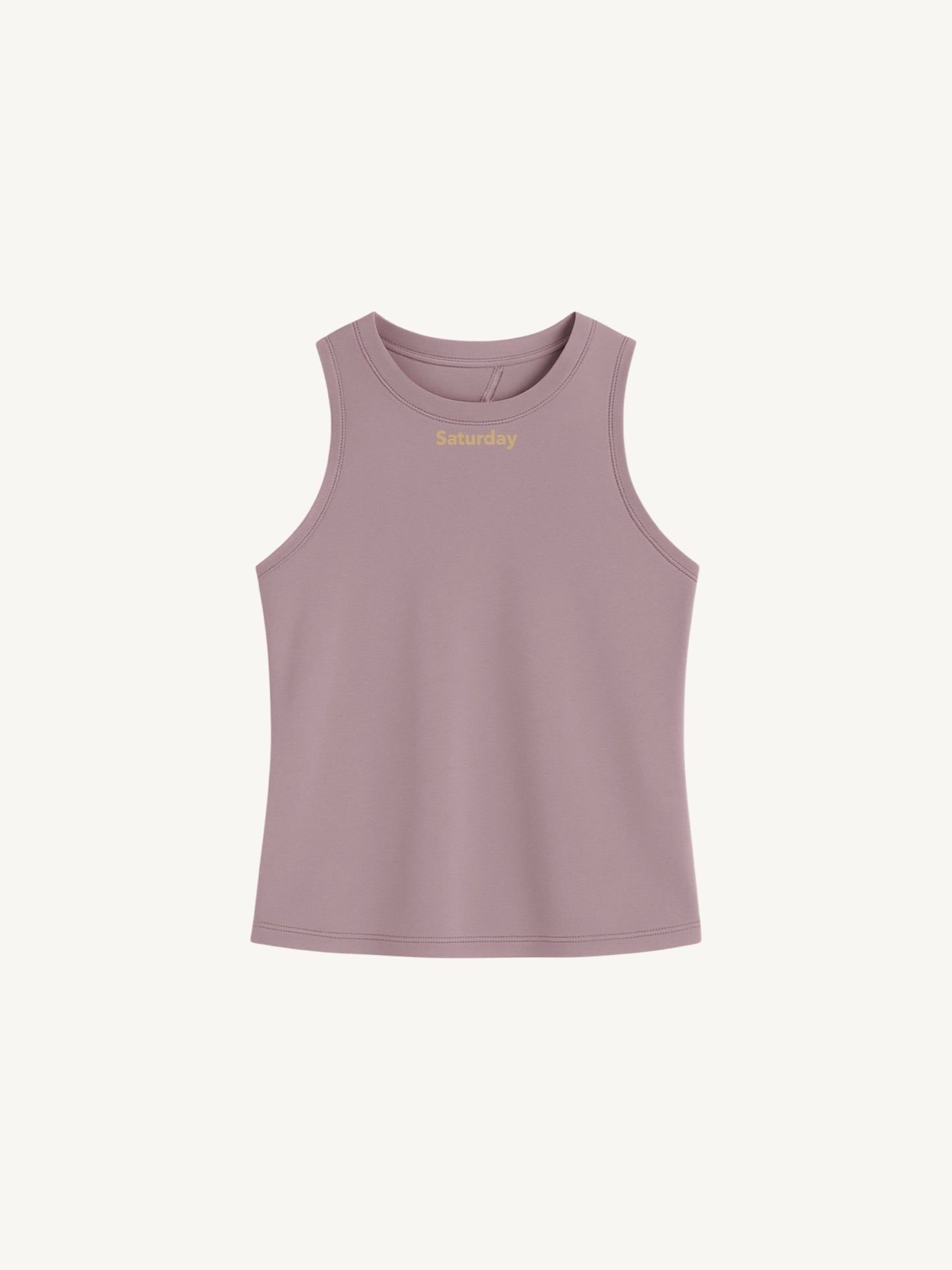 Women Purple Cut-Out Tank