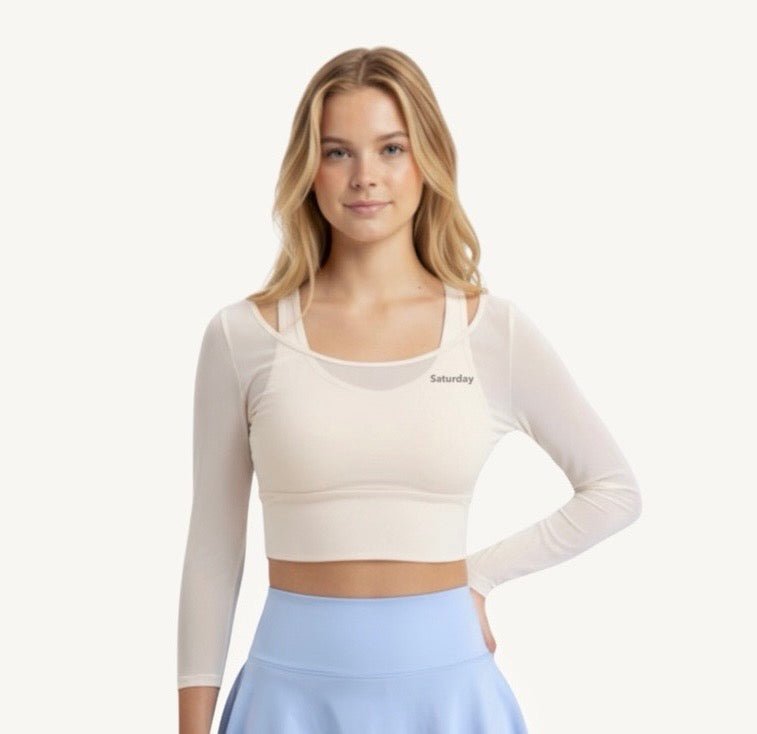 T-Back Mesh Layer Top