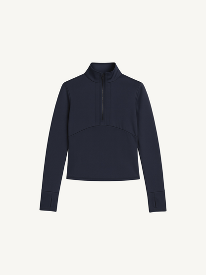 Women Dry-Fit Quarter Zip