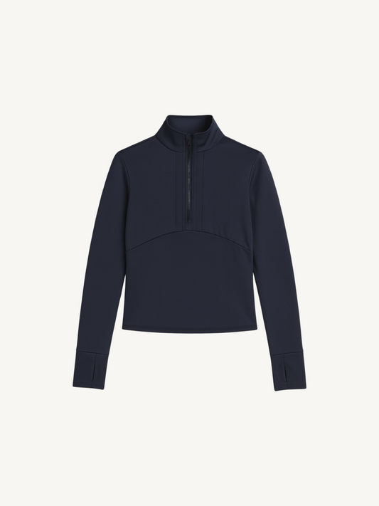 Women Dry-Fit Quarter Zip