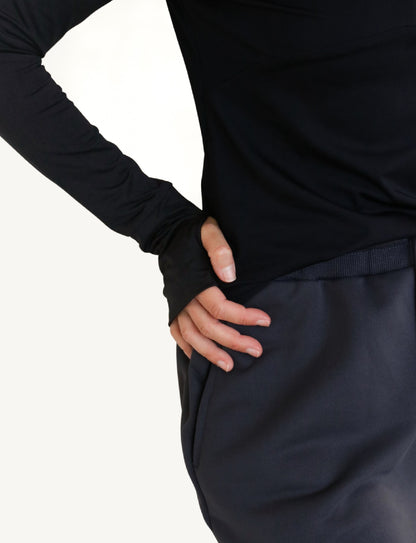 Women Dry-Fit Quarter Zip