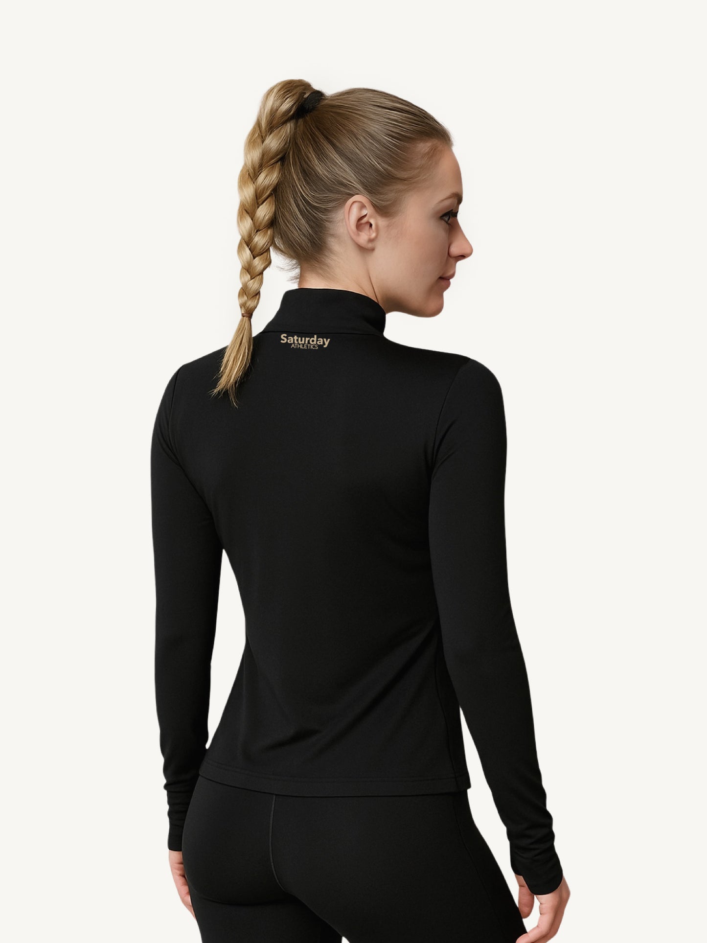 Women Dry-Fit Quarter Zip